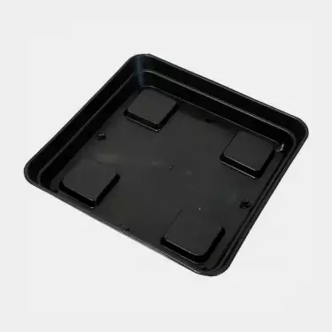 Self-watering pot saucer