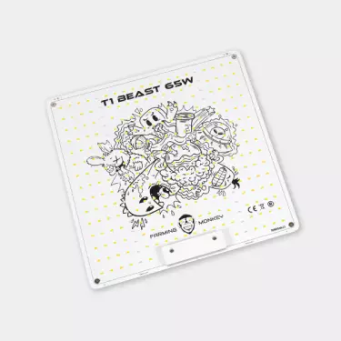 Panel LED T1 Chip Alta Potencia 65W Farming Monkey