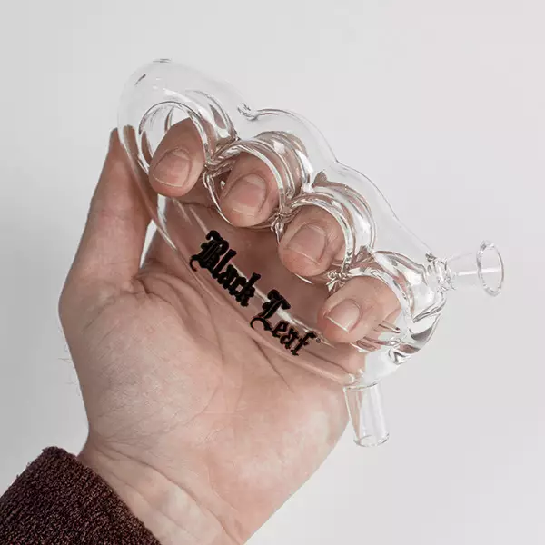 Black Leaf Knuckle Duster Pure Pipe Black Leaf Knuckle Duster Pure Pipe - GB The Green Brand