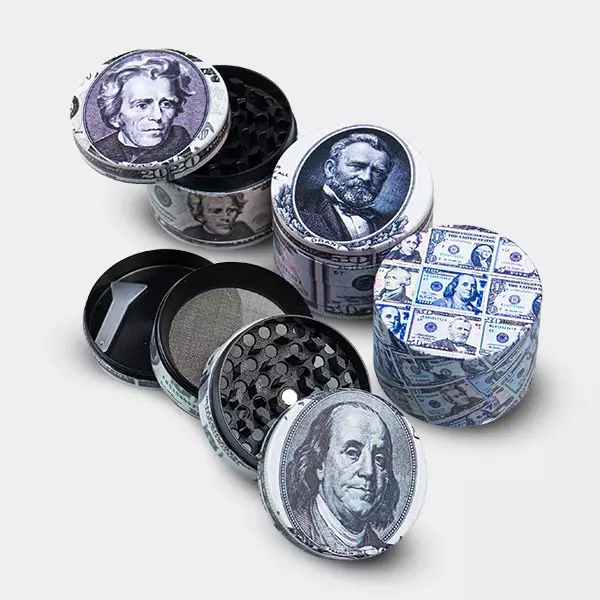 View Mr. President 4-part Grinder 50 mm - GB The Green Brand