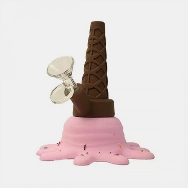 Bong Silicona Helado fresa