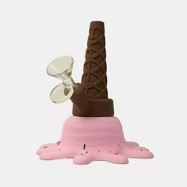 View Silicone Ice Cream Bong is resistant and portable - GB The Green Brand