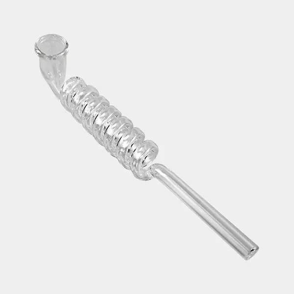 Pipe De Vidro Com Espiral Pipe De Vidro Com Espiral fumo fresco- GB The Green Brand