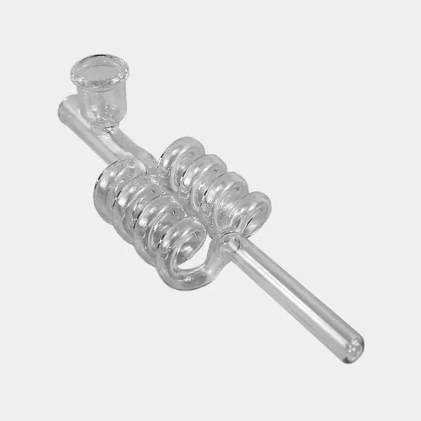 Pipe De Vidro Com Espiral Pipe De Vidro Com Espiral