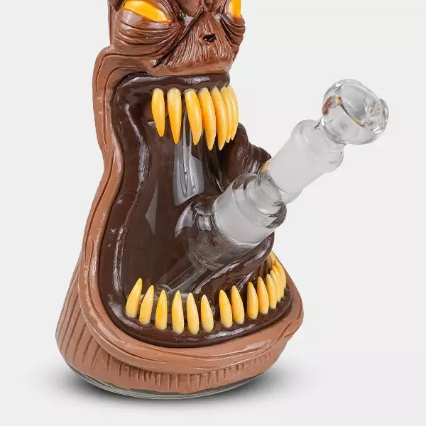 Monstro de cogumelo de vidro de Bong 31cm - GB a marca verde