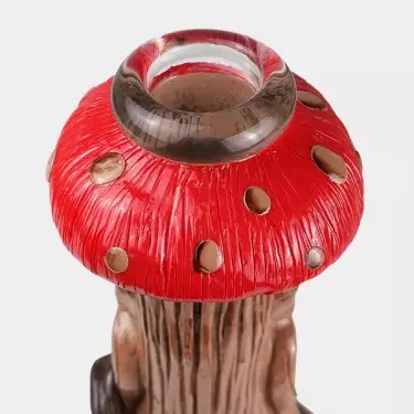 Monstro de cogumelo de vidro de Bong 31cm - GB a marca verde