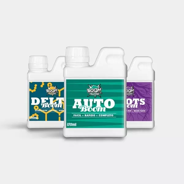 Auto Tripack Boom Nutrients Autoflowering - GB The Green Brand