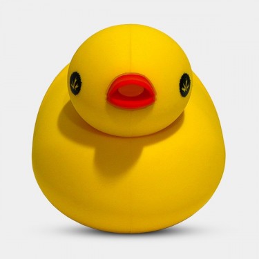 Kwack Pipa Pato de Goma frontal