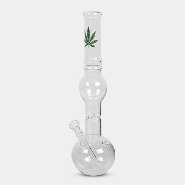 View Bong Leaf Green Line 39 Cm