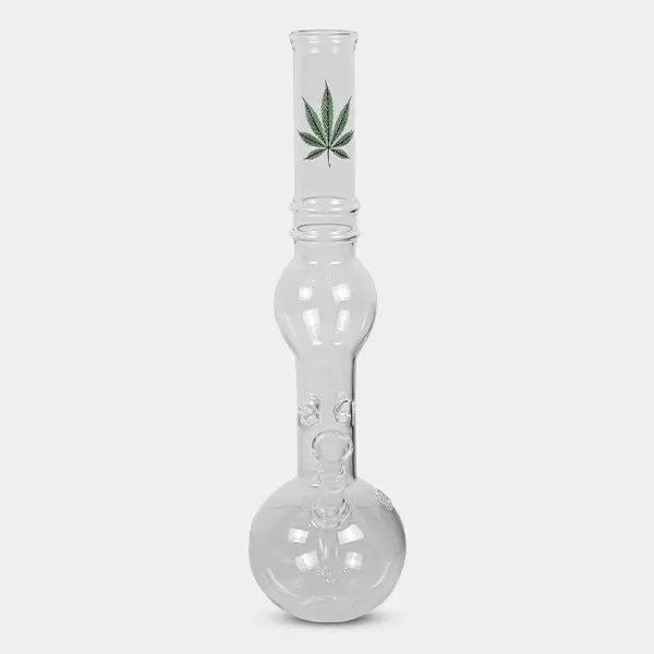 Bong Leaf Green Line 39 Cm frontal