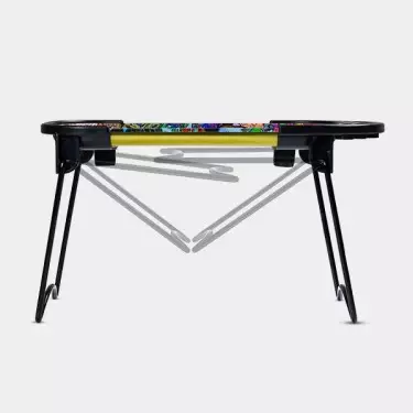 Bandeja de enrolar com cone, escovas e suportes Magic Mushrooms dobrável