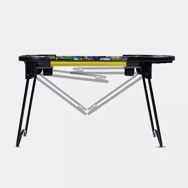 Bandeja de enrolar com cone, escovas e suportes Magic Mushrooms dobrável