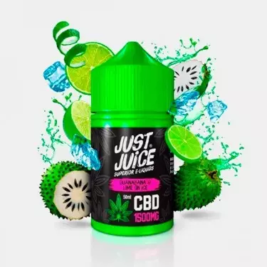 E-Liquid CBD Guanabana Lime on Ice Just Juice