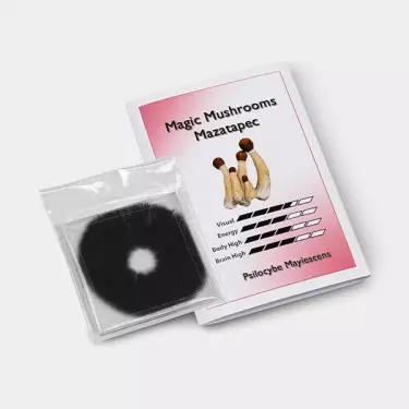 Mazatapec Spore Print packaging