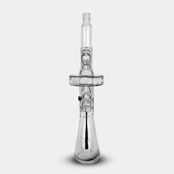 Bong de Cristal Brain Shooter 46cm Frente