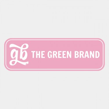 Pegatina GB Corporativa matrícula rosa