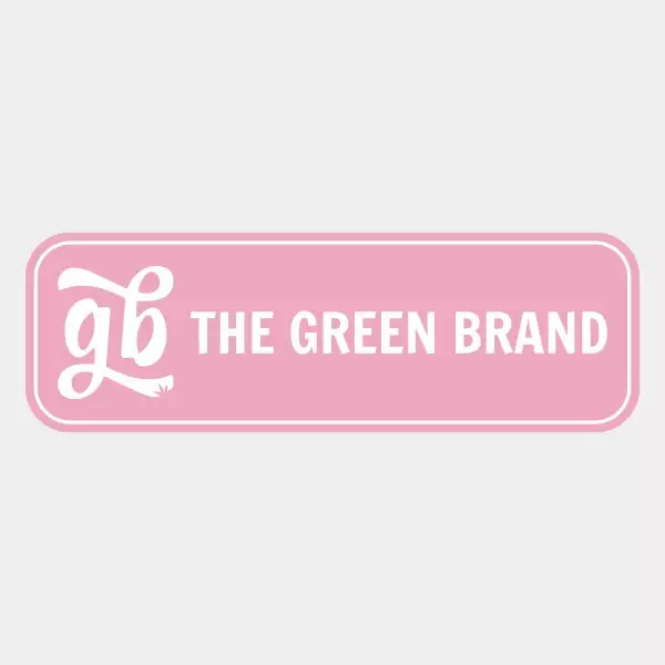 Pegatina GB Corporativa matrícula rosa