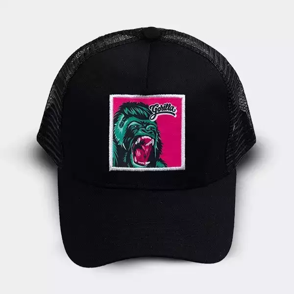 Gorra de Rejilla Trucker GB Gorilla Green Frontal