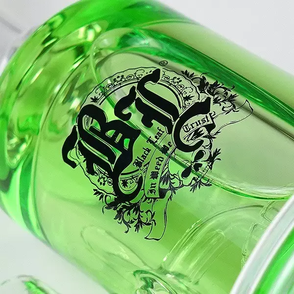 Bong Gel Cooler Verde folha preta - GB a marca verde