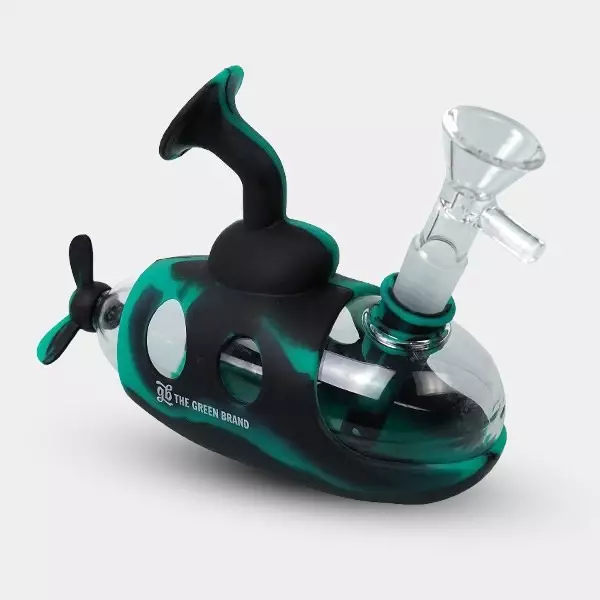 View GB Submarine Silicone Bong - GB The Green Brand