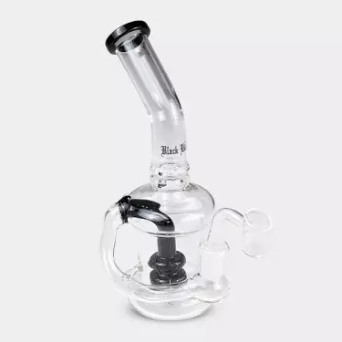 Black Leaf Double Percolator Bong - GB The Green Brand