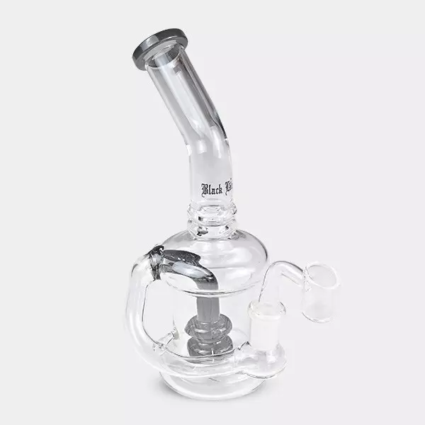 Black Leaf Double Percolator Bong Black Leaf Double Percolator Bong