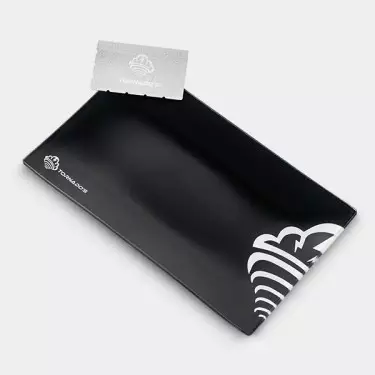 Tornados Glass Snuff Tray