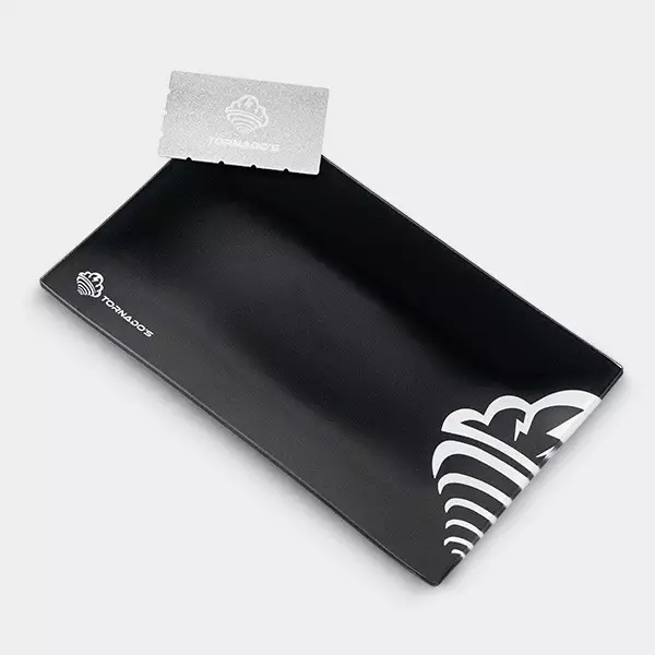 View Tornados Glass Snuff Tray