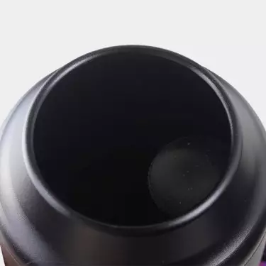 Black Leaf Aluminum Pipe with Smoke Filter