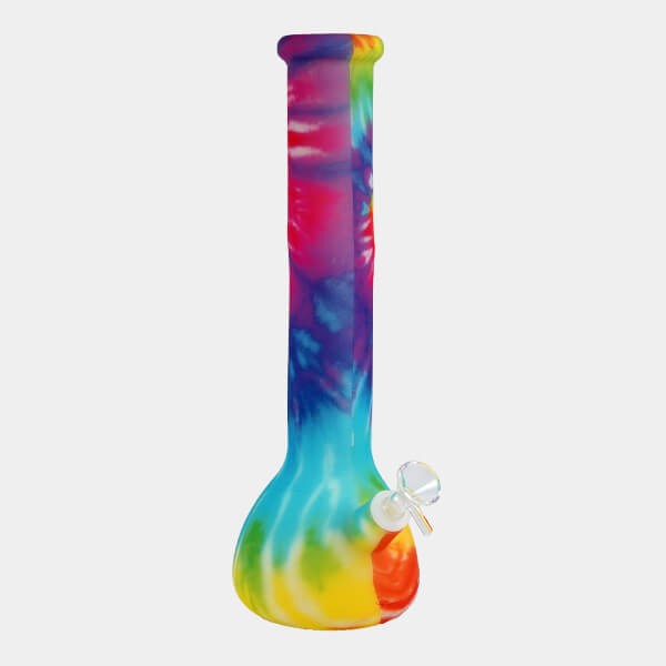 Bong Fluorescente de Silicona XL multicolor