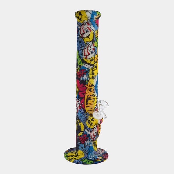 Bong Fluorescente de Silicona XL
