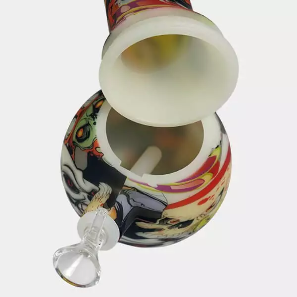 XL Glow in The Dark Silicone Bong