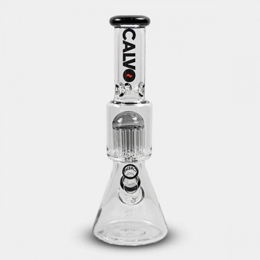 Beaker Tree Perc 35cm negro frontal