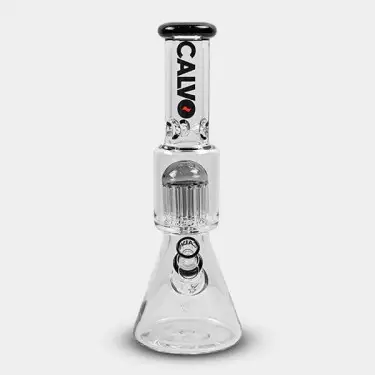 Beaker Tree Perc 35cm negro frontal