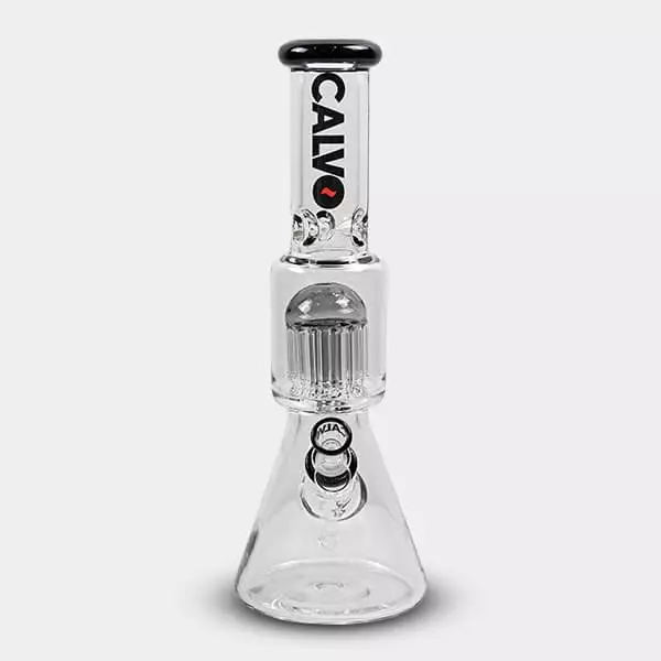 Beaker Tree Perc 35cm negro frontal