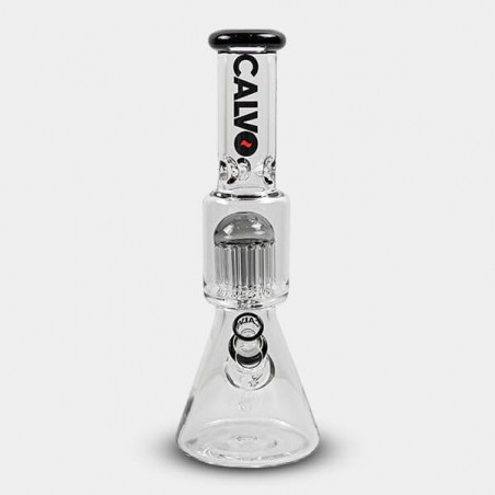 Beaker Tree Perc 35cm negro frontal