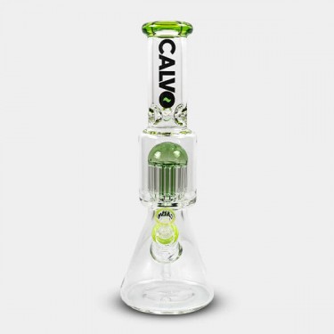 Beaker Tree Perc 35cm verde frontal