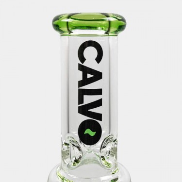 Beaker Tree Perc 35cm verde detalle boca
