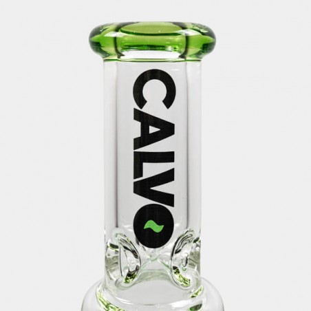Beaker Tree Perc 35cm verde detalle boca