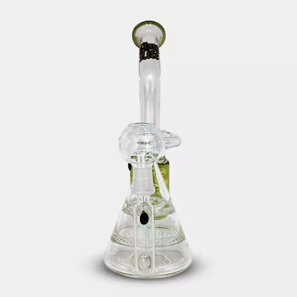 21cm Bermuda Green Thug Life Glass Bong - GB