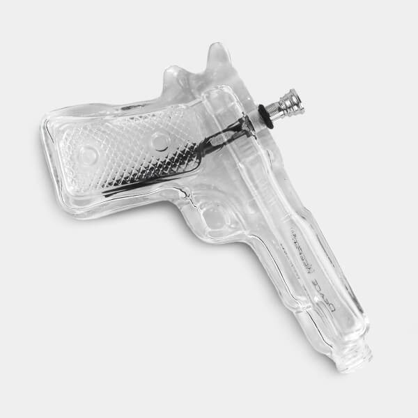 View Pipa de Cristal Peace Keeper Gun 23cm