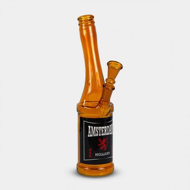 Bong Beer Bottle Glass 26 cm