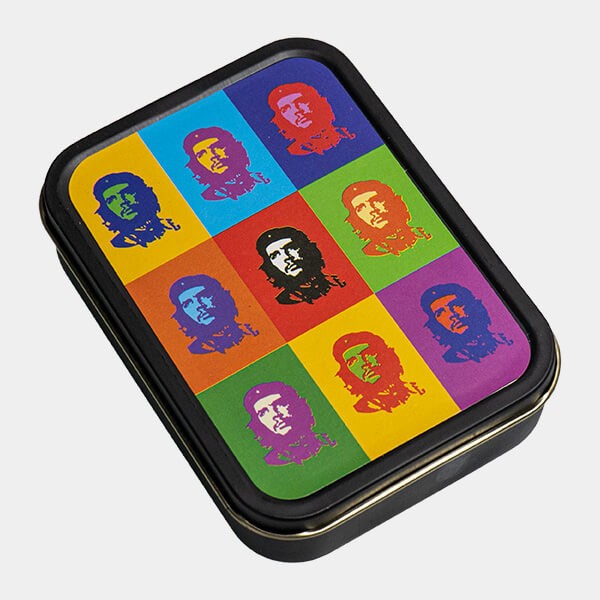 Set de Pipa de Metal con Filtros y Mechero che caja cerrada