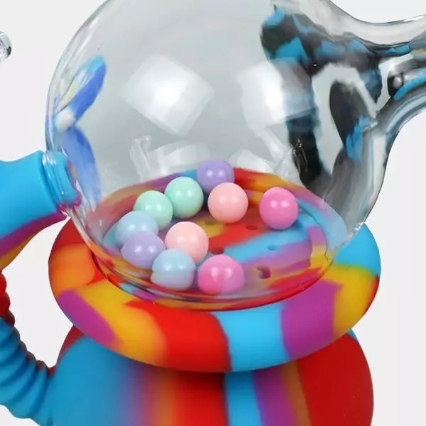 Silicone Bong Marble GB portátil - GB a marca verde