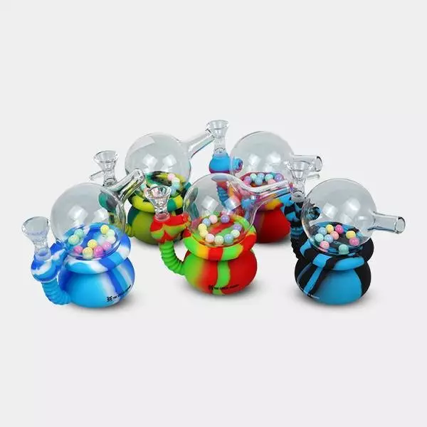 View Bong de Silicona Marble GB