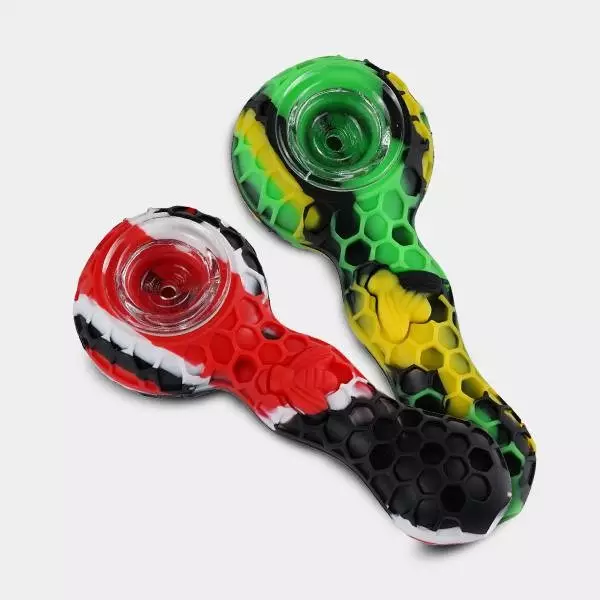 View Pipe de Silicone de Abelha portátil - GB The Green Brand