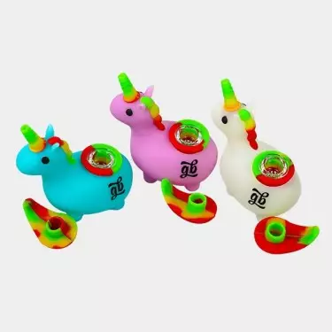 Pipa Unicorn Fluorescent GB - GB A marca verde