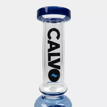 Double Skull Rig 22cm by Calvo Glass - GB The Green Brand