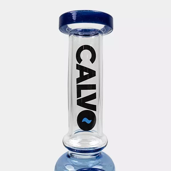 Double Skull Rig 22cm by Calvo Glass - GB The Green Brand