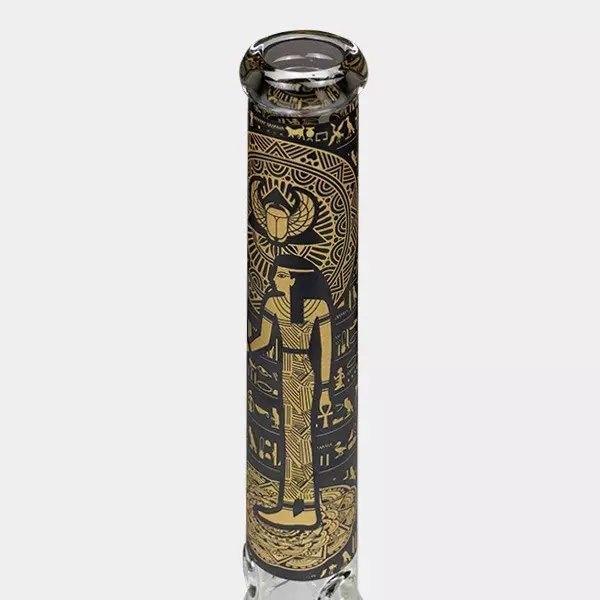 Bong de Cristal Egyptian Mysteries 41cm Bong de Cristal Egyptian Mysteries 41cm boca